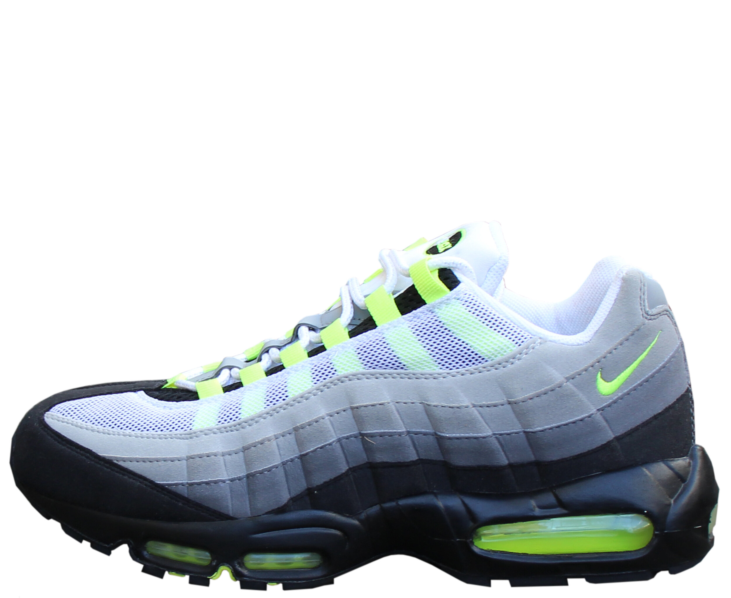 Nike Air Max 95 Cool Grey / Neon Yellow (Size 10.5) DS 2010 — RootsBK